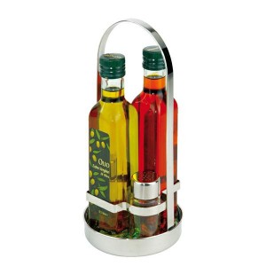 STAND OLIO E ACETO INOX SET 5 PZ.