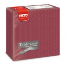 TOVAGLIOLI CARTA A SECCO 40X40 PZ.50 DEC. SHADE BORDEAUX